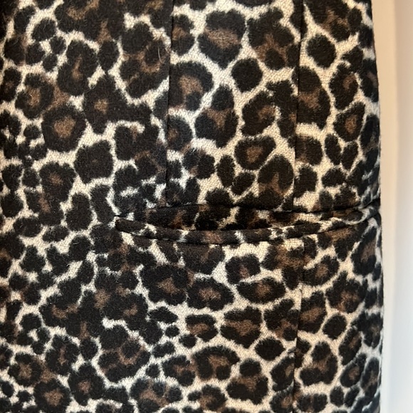 All Saints - Leopard print mid-coat, wool size 00, UK 2 Brand New - Picture 6 of 6